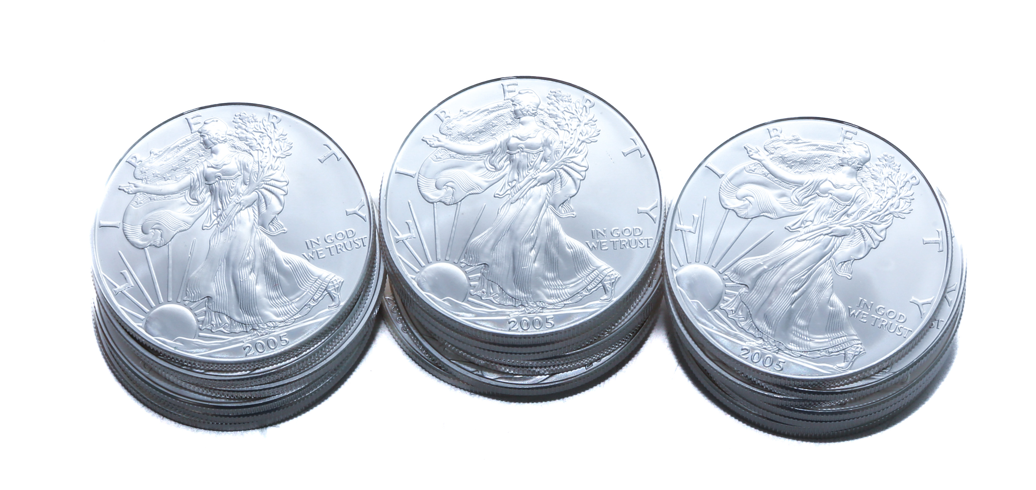 MINT TUBE OF TWENTY 2005 SILVER