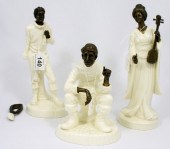 Minton Bronze and Ivory Figure