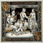 MINTON CERAMIC WAVERLEY TILE,