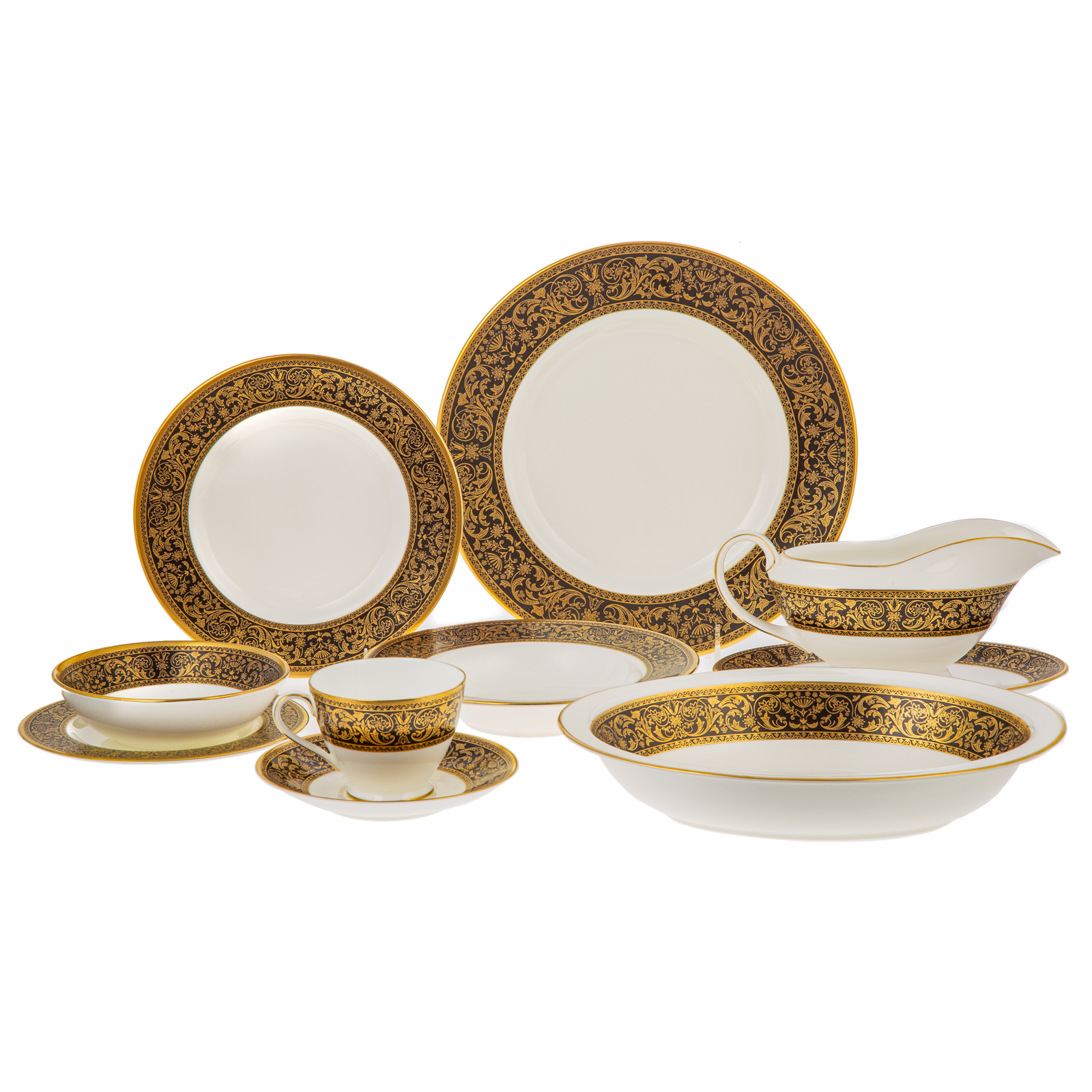 MINTON CHINA PARTIAL GRANDEE DINNER