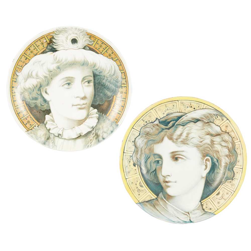 MINTON & CO. (ATTRIBUTED) NEAR PAIR