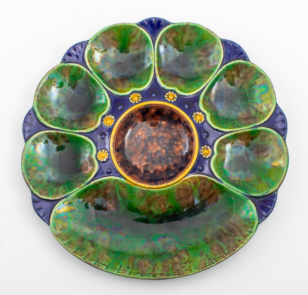 MINTON ENGLISH MAJOLICA OYSTER