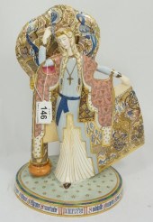 Minton Figure Guinevere the Tr