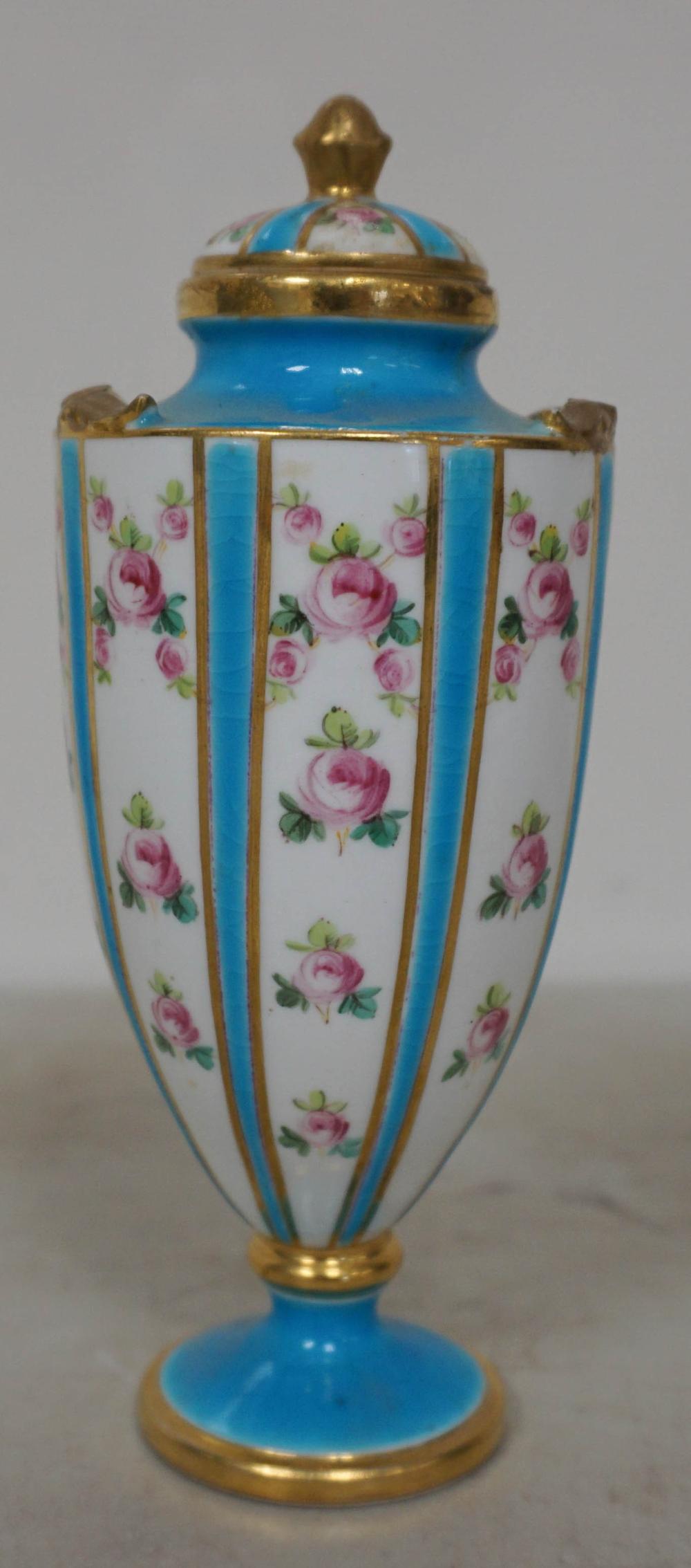 MINTON FLORAL DECORATED PORCELAIN