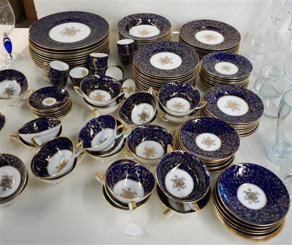 MINTON GILT DECORATED COBALT