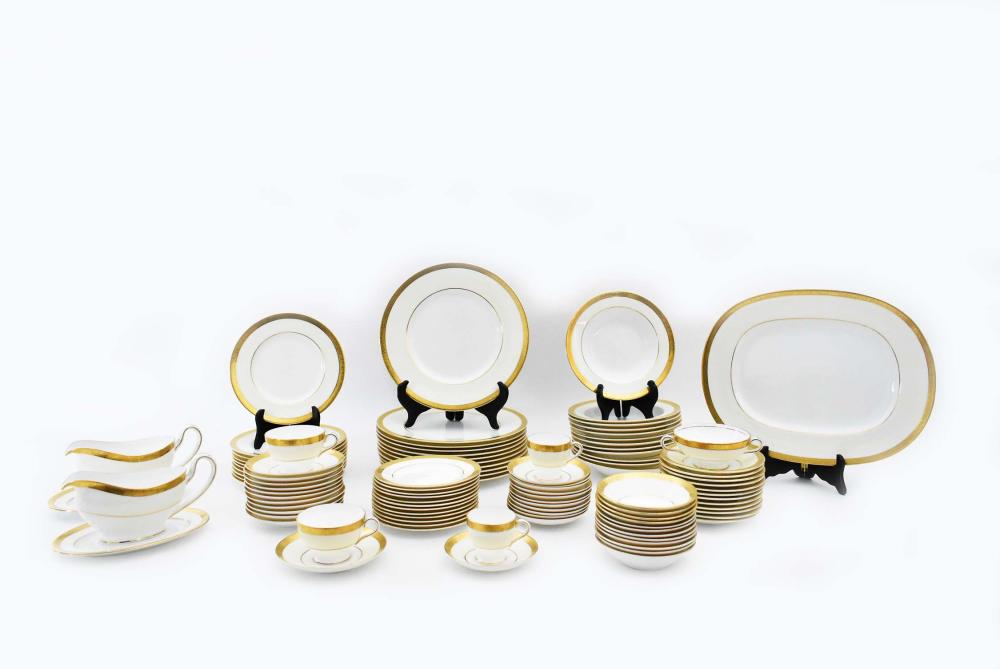 MINTON GILT DECORATED PORCELAIN