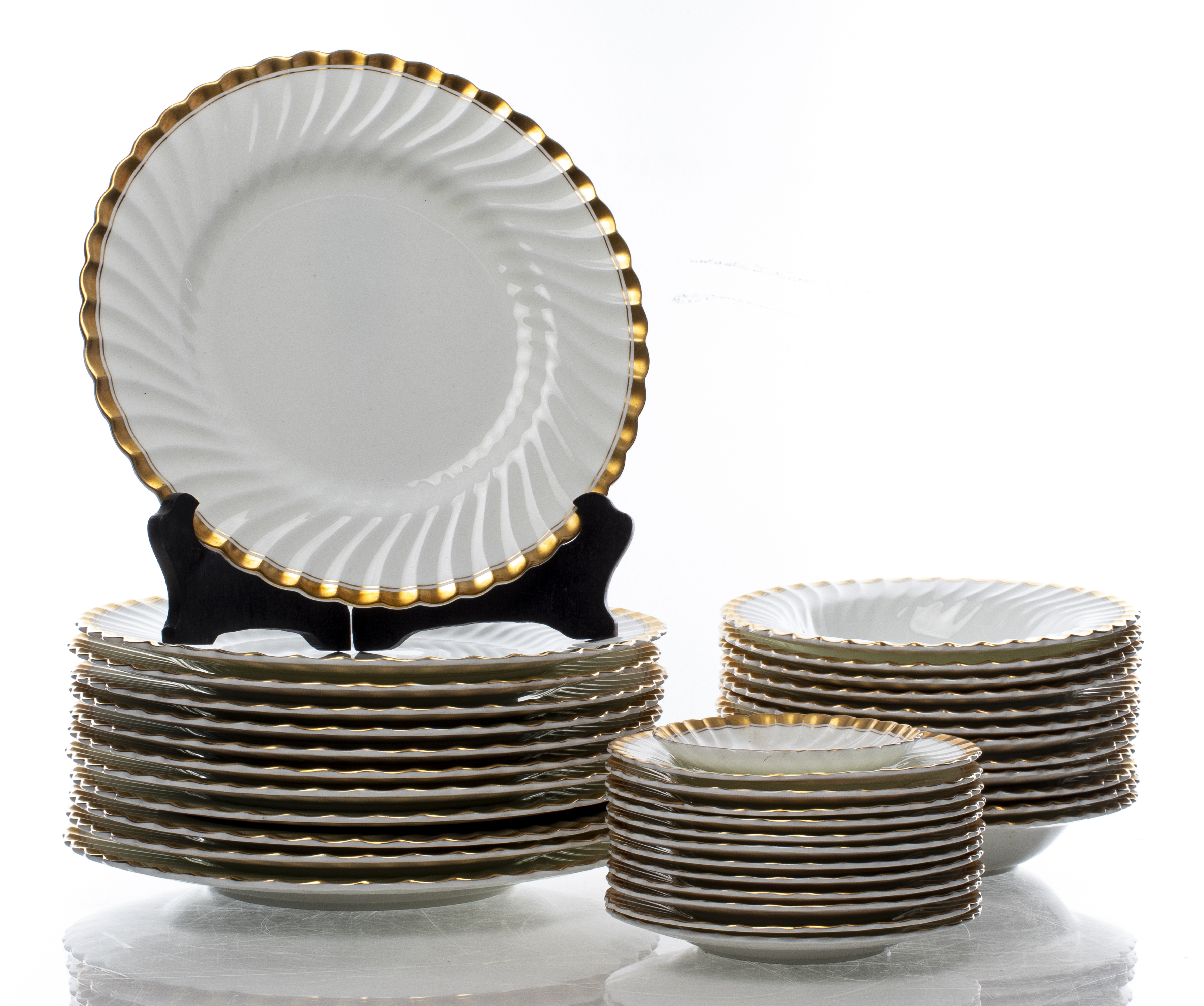 MINTON "GRANADA" GILT BONE CHINA