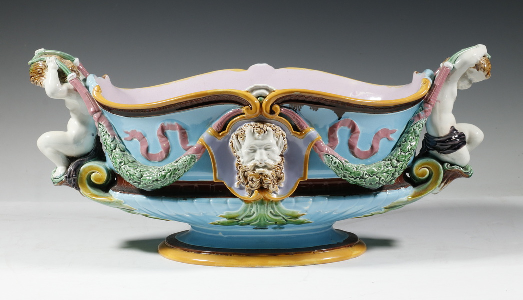 MINTON MAJOLICA FIGURAL