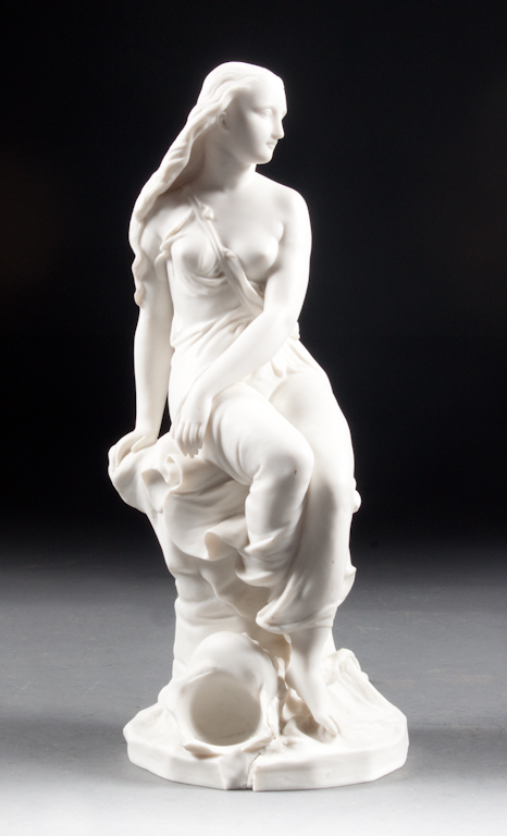 Minton parian figure of Miranda