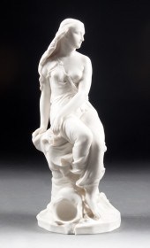 Minton parian figure of Mirand