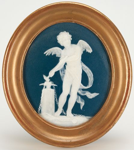 MINTON PATE SUR PATE OVAL FRAMED