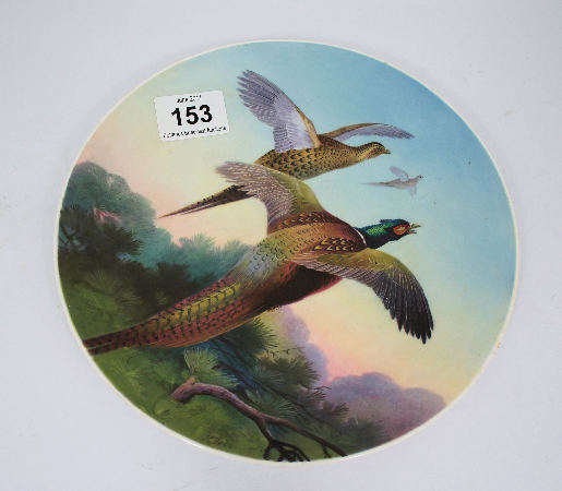 Minton plate handpainted with a