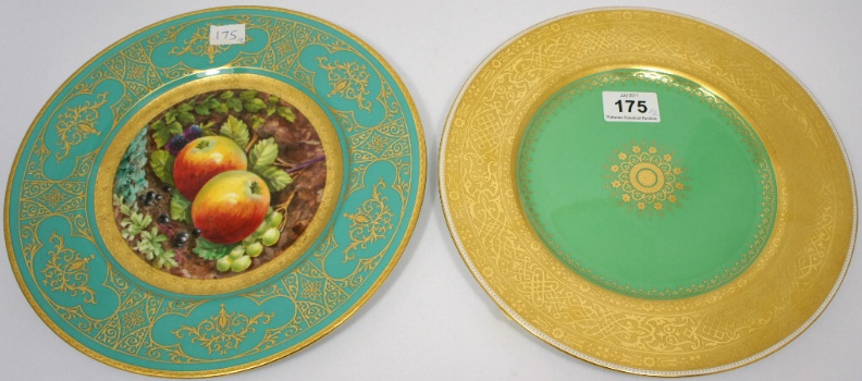 Minton Plates Hand Painted with