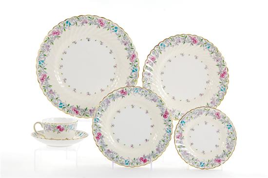 Minton porcelain dinner service