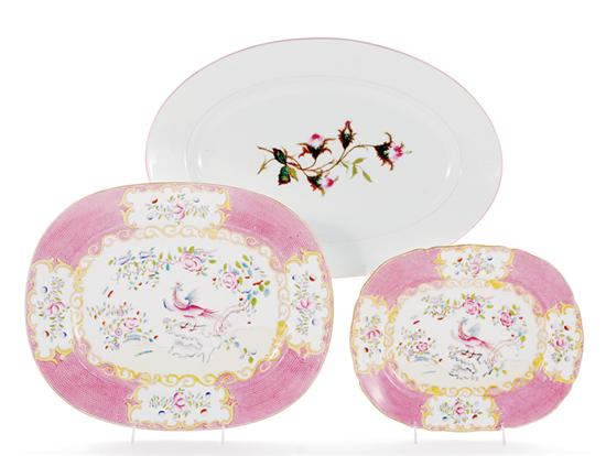Minton porcelain platters and