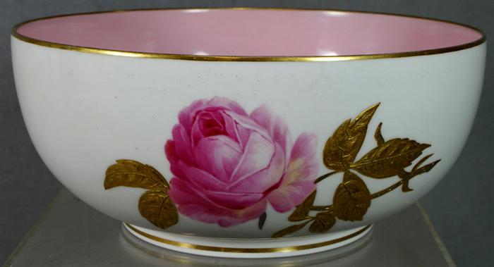 Minton rose and gilt decorated