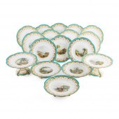 MINTON TOPOGRAPHICAL DESSERT S
