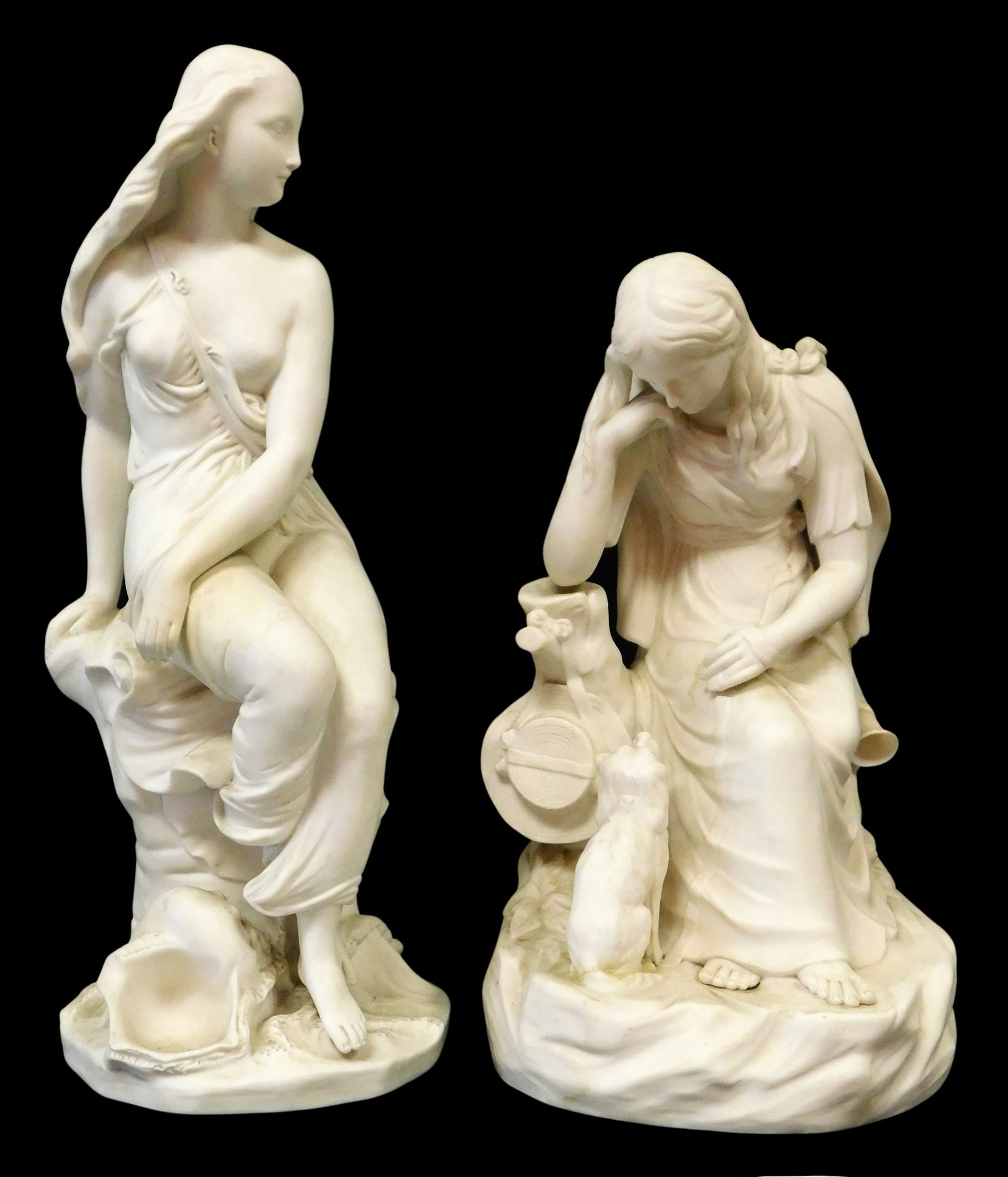 MINTON, WEDGEWOOD, TWO 19TH C.