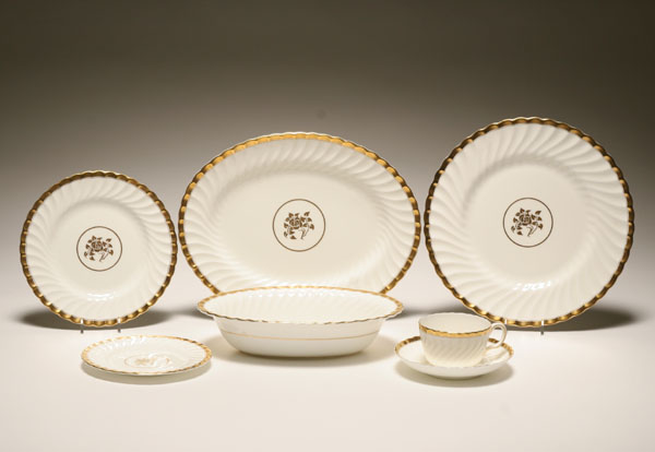 Mintons Gold Rose English china