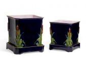 MINTONS MAJOLICA JARDINIERES A