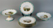 MINTONS PART DESSERT SERVICE,