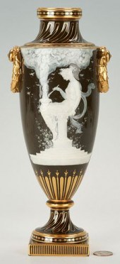 MINTONS PATE SUR PATE VASE, AL