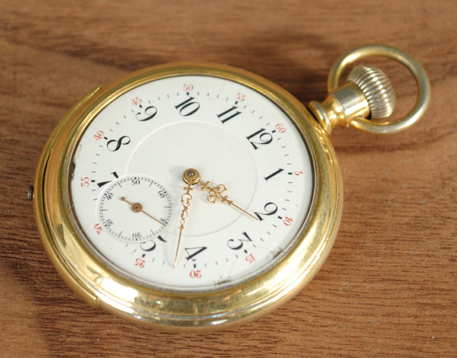 MINUTE REPEATER POCKET WATCH