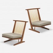Mira Nakashima. Conoid Cushion