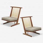 Mira Nakashima. Conoid Cushion