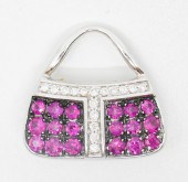 Mirabelle 18k Diamond and Ruby