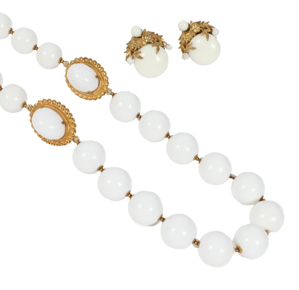 MIRIAM HASKELL 2PC JEWELRY GROUP: