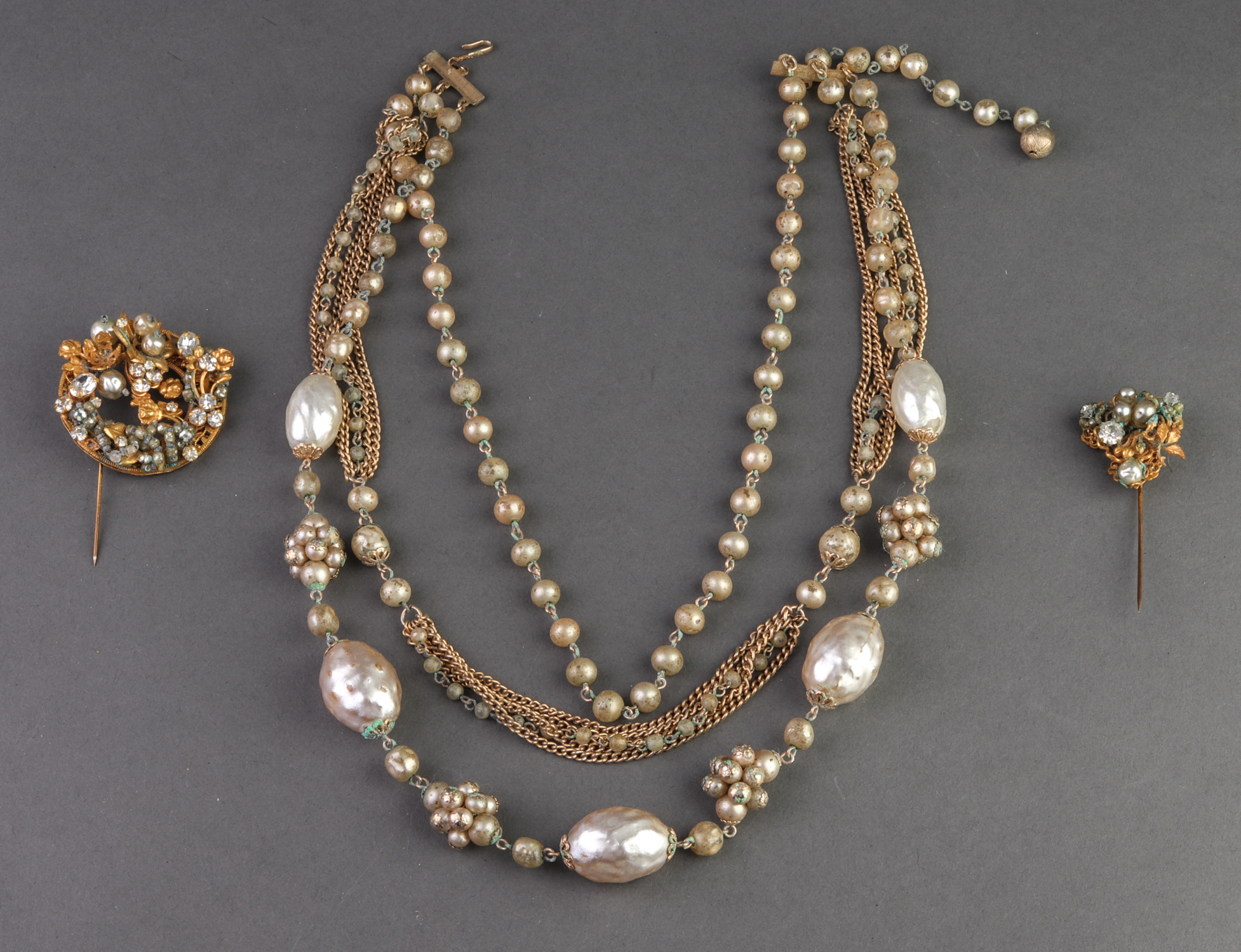 MIRIAM HASKELL ATTRIB. FAUX PEARL