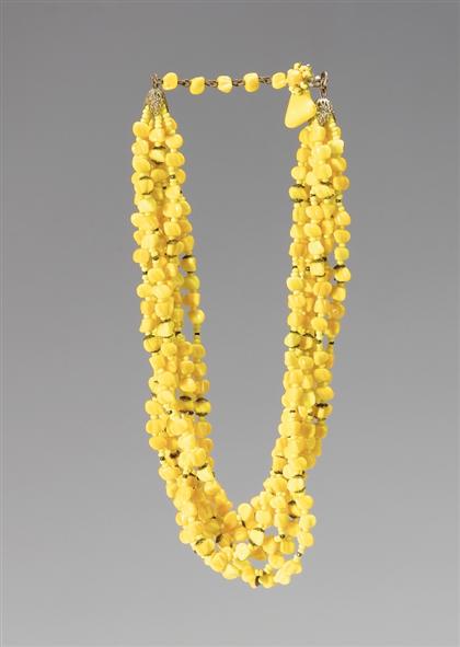 Miriam Haskell choker necklace   