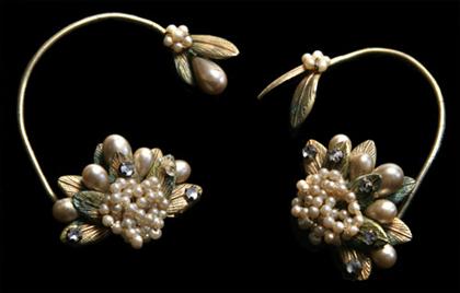 Miriam Haskell ear wires