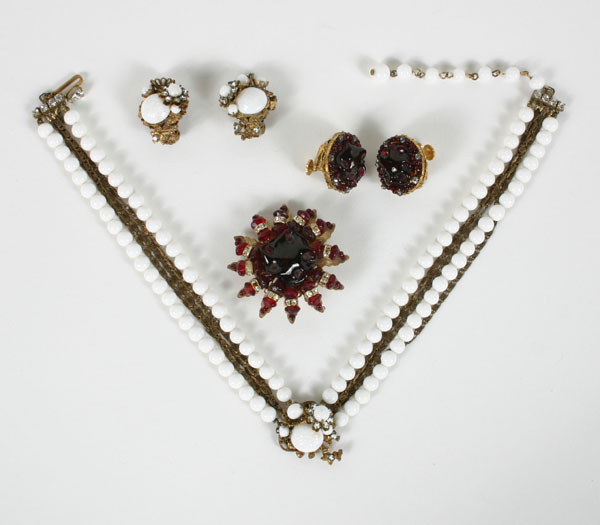 Miriam Haskell four pc. including