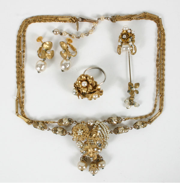 Miriam Haskell four pc. including