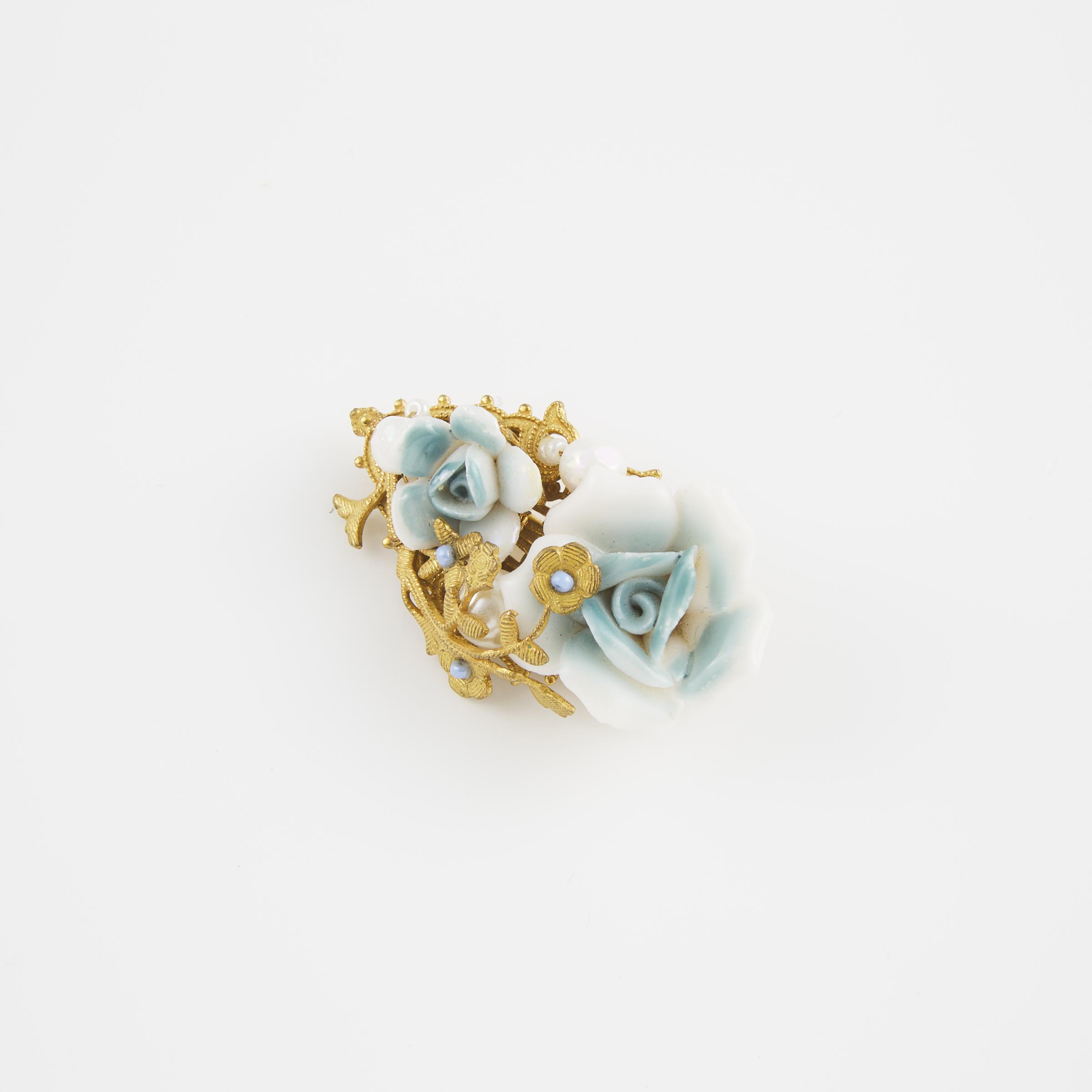Miriam Haskell Gold-Tone Metal