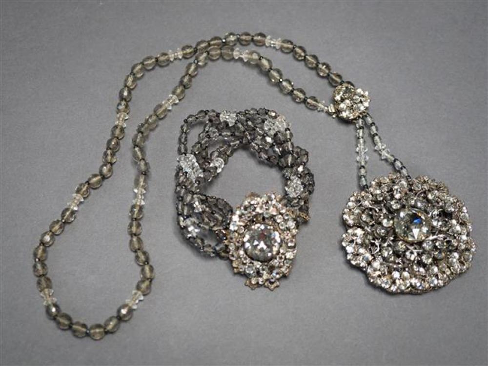 MIRIAM HASKELL NECKLACE AND