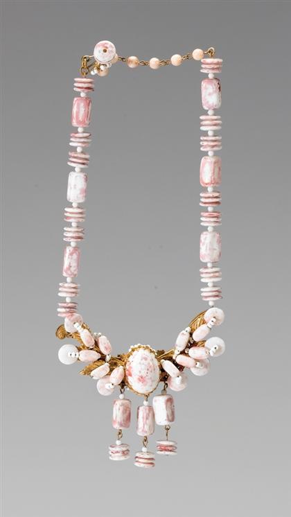 Miriam Haskell necklace and