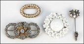 MIRIAM HASKELL RHINESTONE BROO