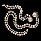 Miriam Haskell & Trifari Set A