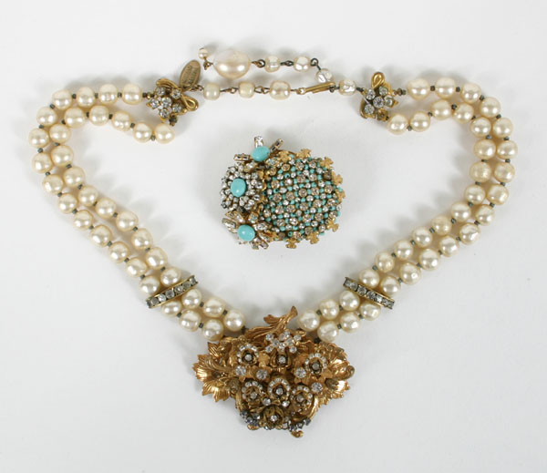 Miriam Haskell two pc. including