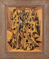 MIRKO BASALDELLA "UNTITLED" IN