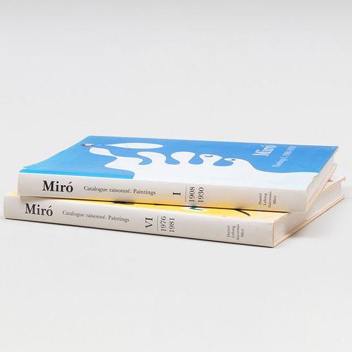 MIRO, CATALOGUE RAISONNE.