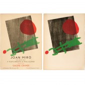 MIRO, GALERIE CRAMER LITHOGRAP