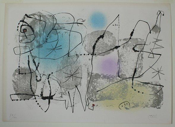MIRO, Joan, (Spanish, 1893-1983):