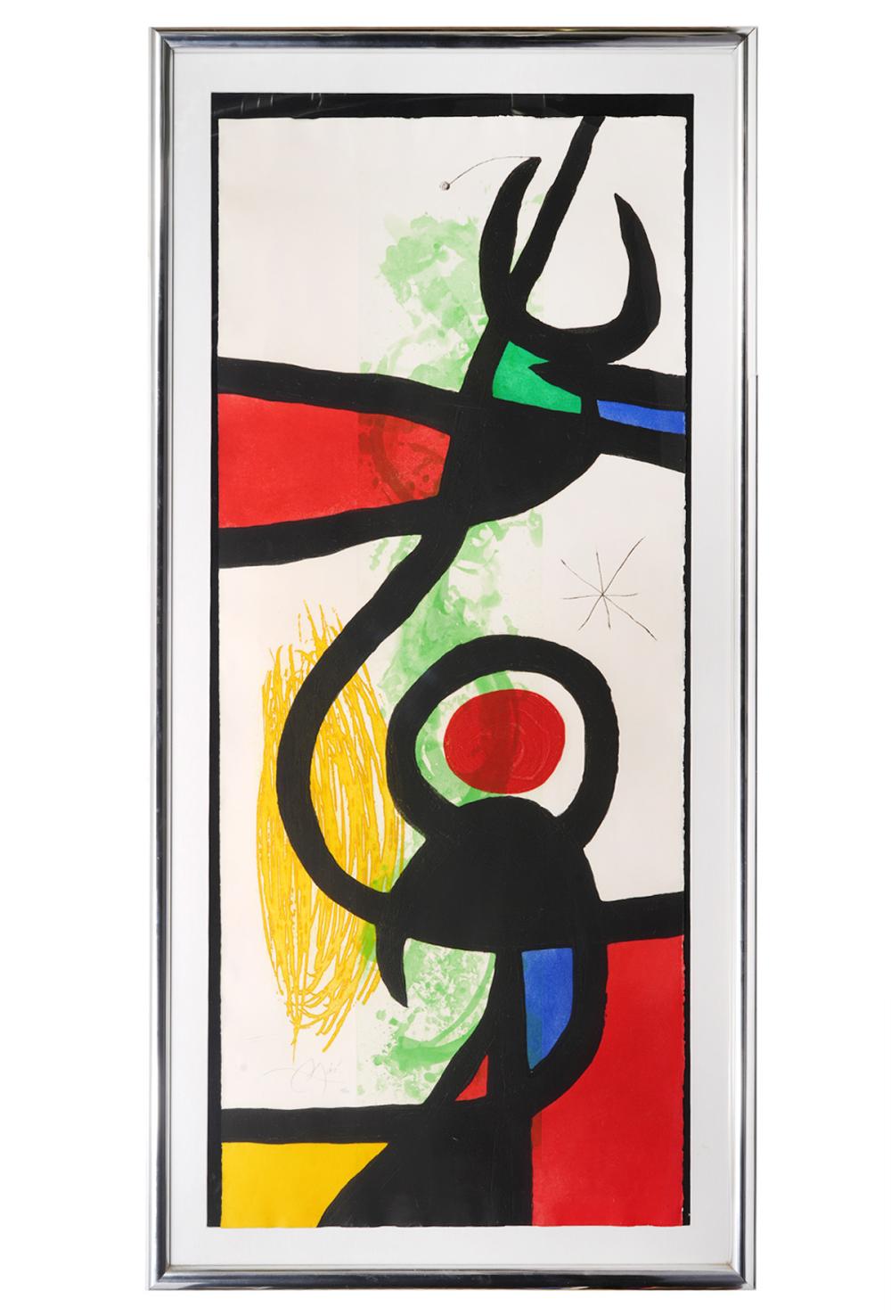 MIRO 'LES GRANDES MANOEUVRES' LARGE