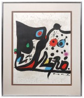 MIRO LITHOGRAPH 'LIVRES ILLUST