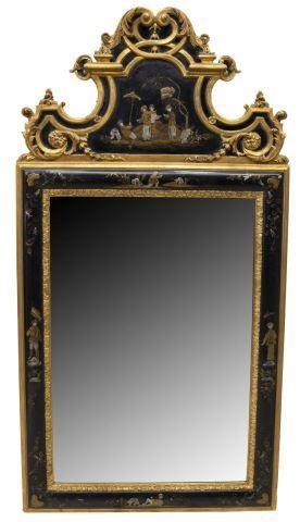 MIRROR FAIR CHINOISERIE PARCEL GILT