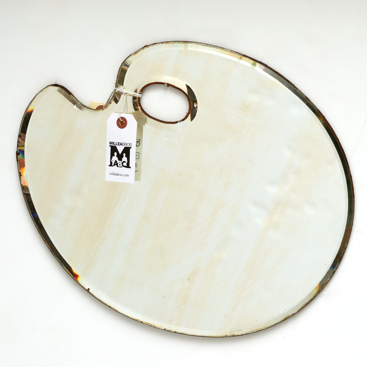 MIRROR TRAY IN THE FORM OF AN